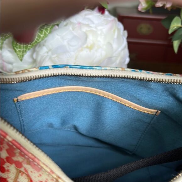 Dooney & Bourke Colorful paint splatter with logo Women's Bag small - Picture 8 of 12